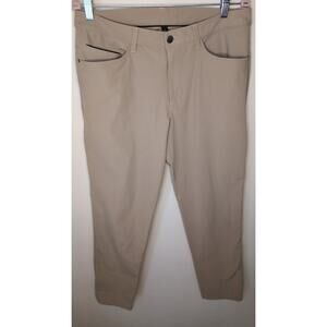 Lululemon ABC Pants Mens 32 Khaki Stretch Golf Travel